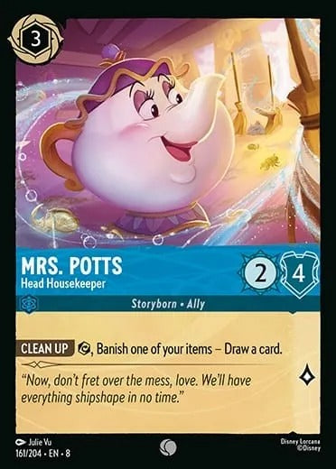 161/204-EN-8: Mrs.Potts - Head Housekeeper