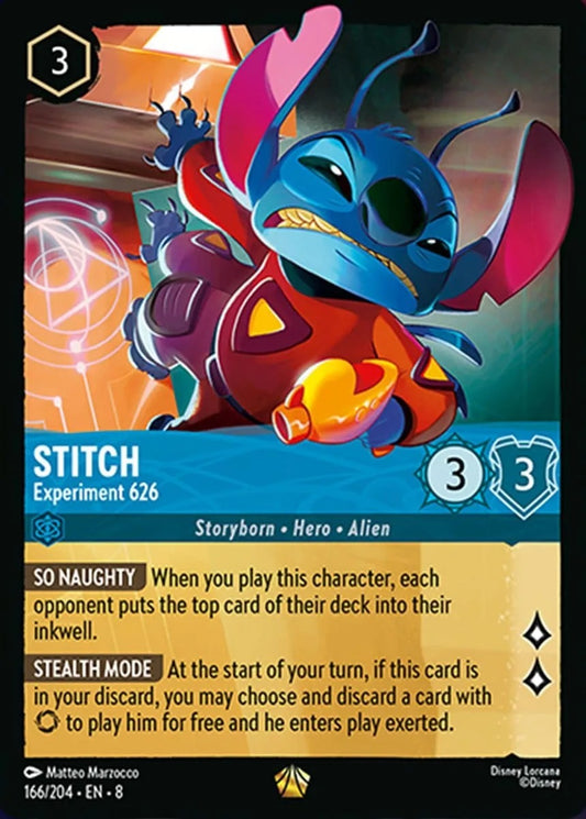 166/204-EN-8: Stitch - Experiment 626