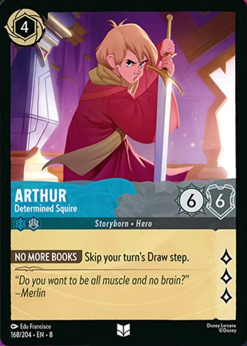 168/204-EN-8: Arthur - Determined Squire