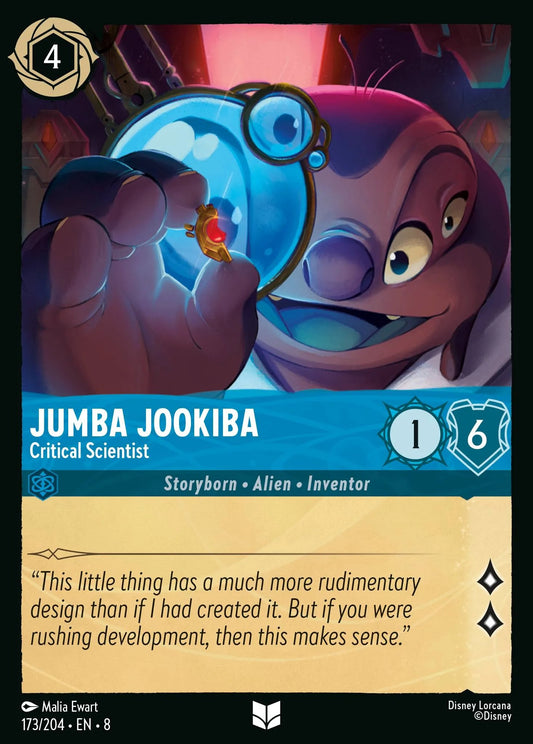 173/204-EN-8: Jumba Jookiba - Critical Scientist