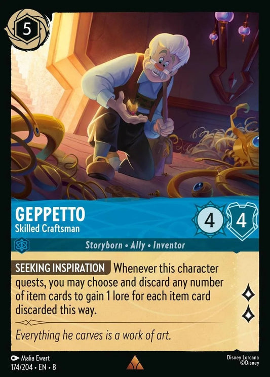 174/204-EN-8: Geppetto - Skilled Craftsman