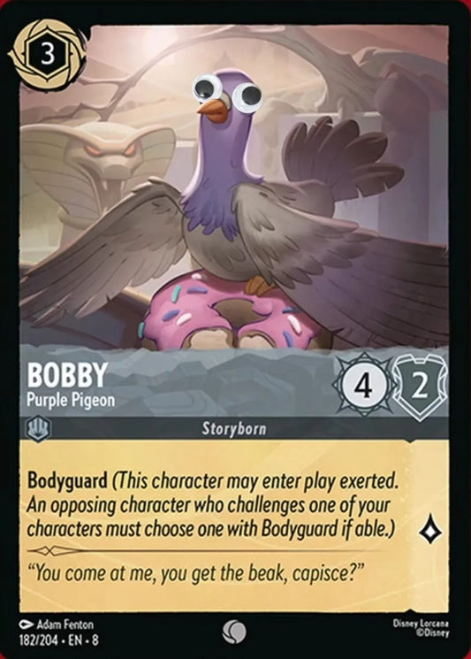 182/204-EN-8: Bobby - Purple Pigeon