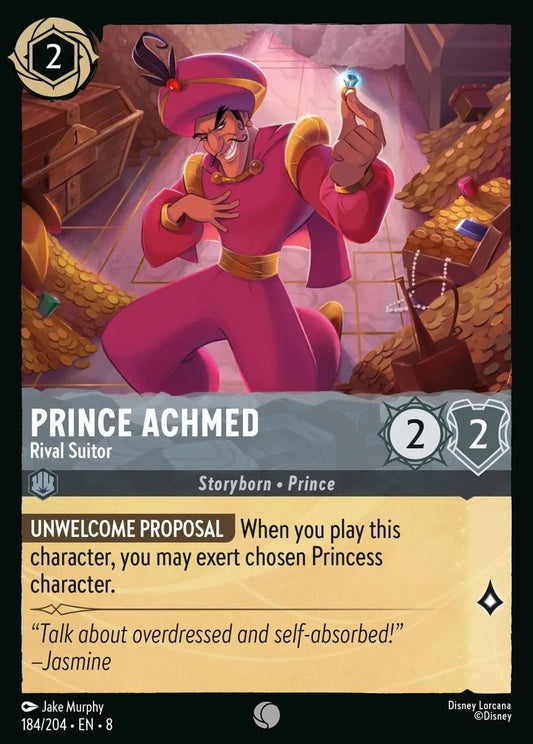 184/204-EN-8: Prince Achmed - Rival Suitor