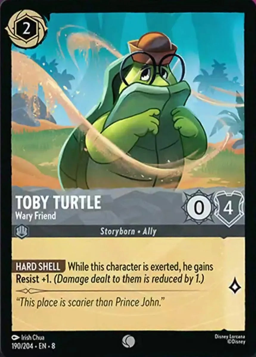 190/204-EN-8: Toby Turtle - Wary Friend