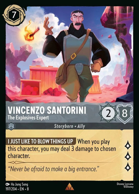 197/204-EN-8: Vincenzo Santorini - The Explosives Expert