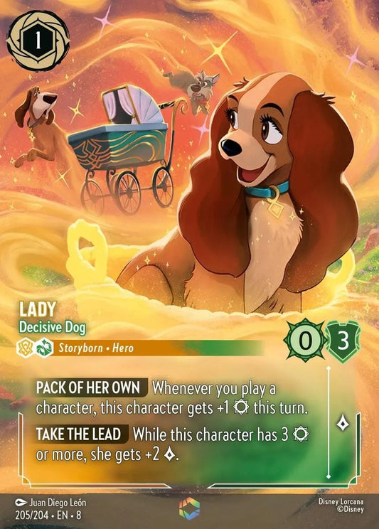 205/204-EN-8: Lady - Decisive Dog