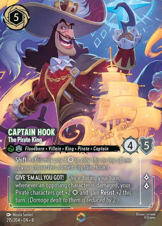 215/204-EN-8: Captain Hook - The Pirate King