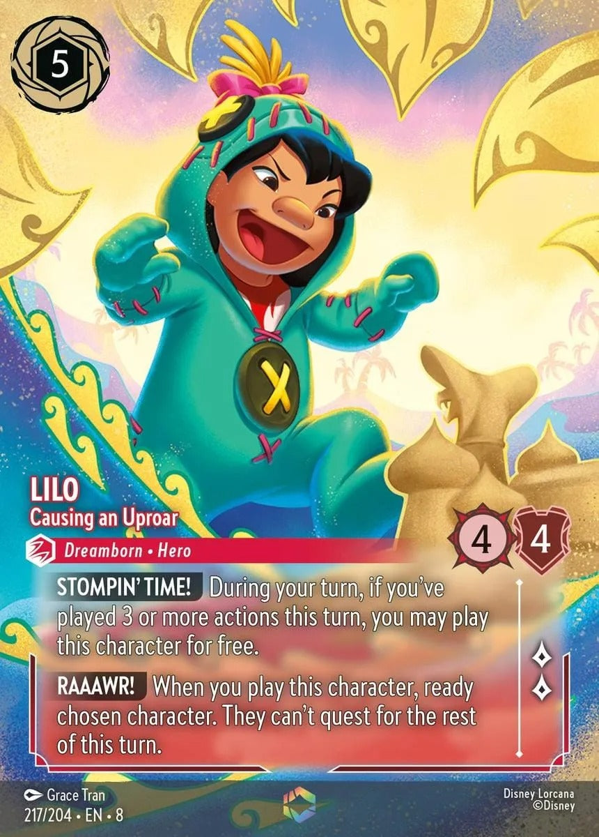 217/204-EN-8: Lilo - Causing an Uproar