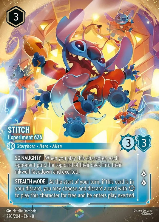 220/204-EN-8: Stitch - Experiment 626