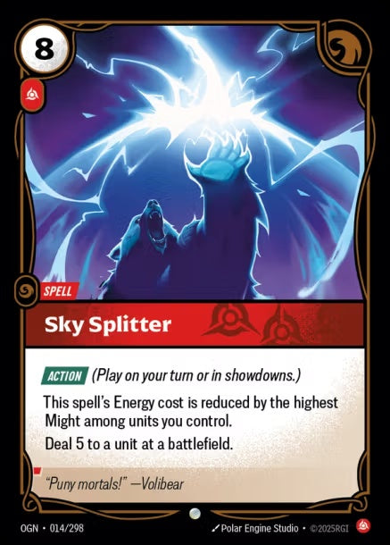 OGN-014/298 - Sky Splitter（繁中）