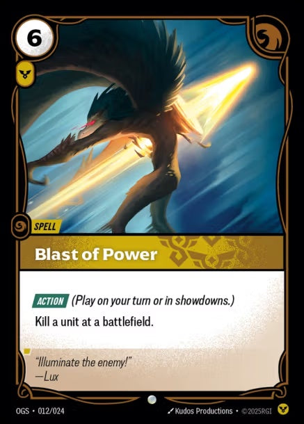 OGS-012/024 - Blast of Power（繁中）