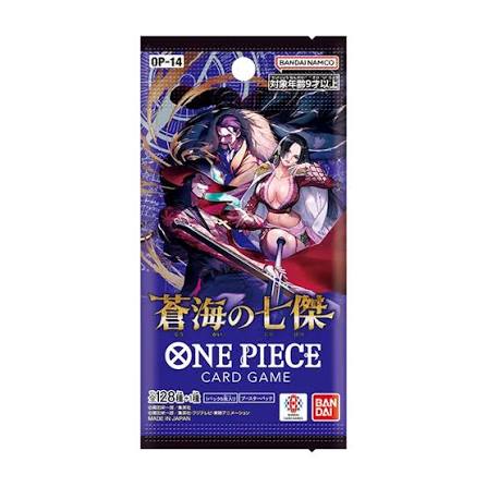 [OP-14] - ONE PIECE CARD GAME BOOSTER -The Azure Sea's Seven [OP-14] 海賊王咭牌遊戲 第十四彈 蒼海之七傑 卡盒 / 完箱