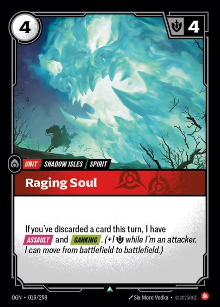OGN-019/298 - Raging Soul（繁中）