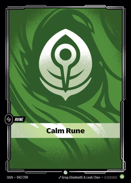 OGN-042/298 - Calm Rune（繁中）