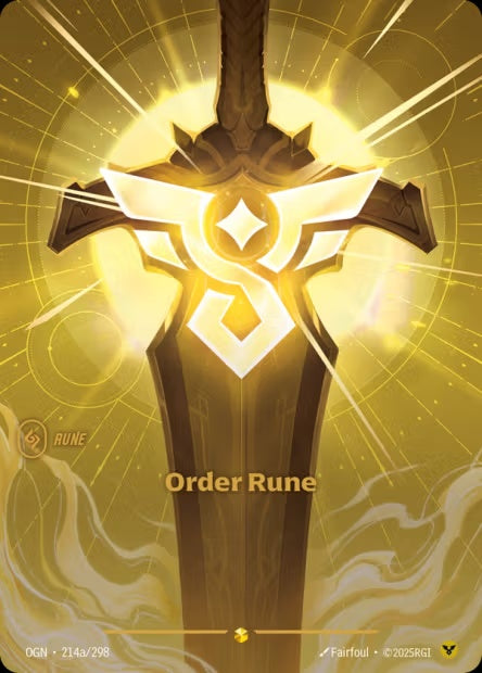 OGN-214a/298 - Order Rune（繁中）