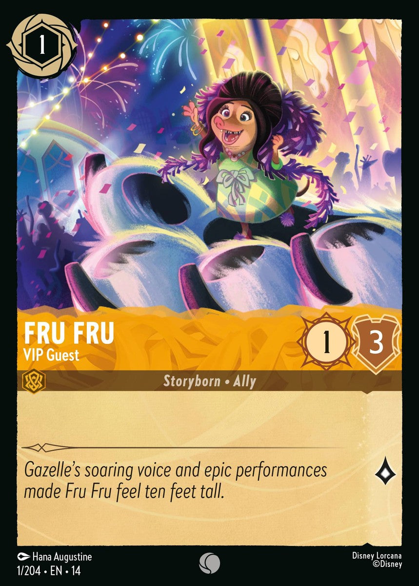 001/204-EN-14: Fru Fru – VIP Guest