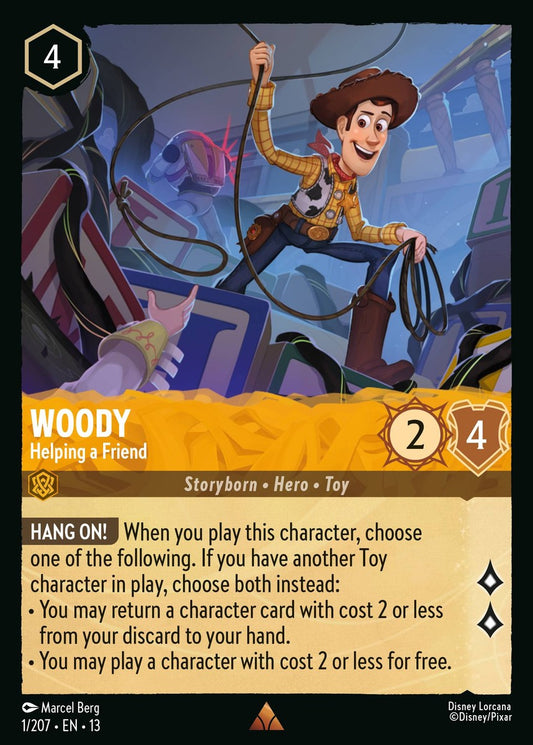 001/207-EN-13: Woody – Helping a Friend