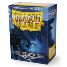 Dragon Shield 100 - Standard Deck Protector Sleeves - Night Blue (Opeth)- AT-10042