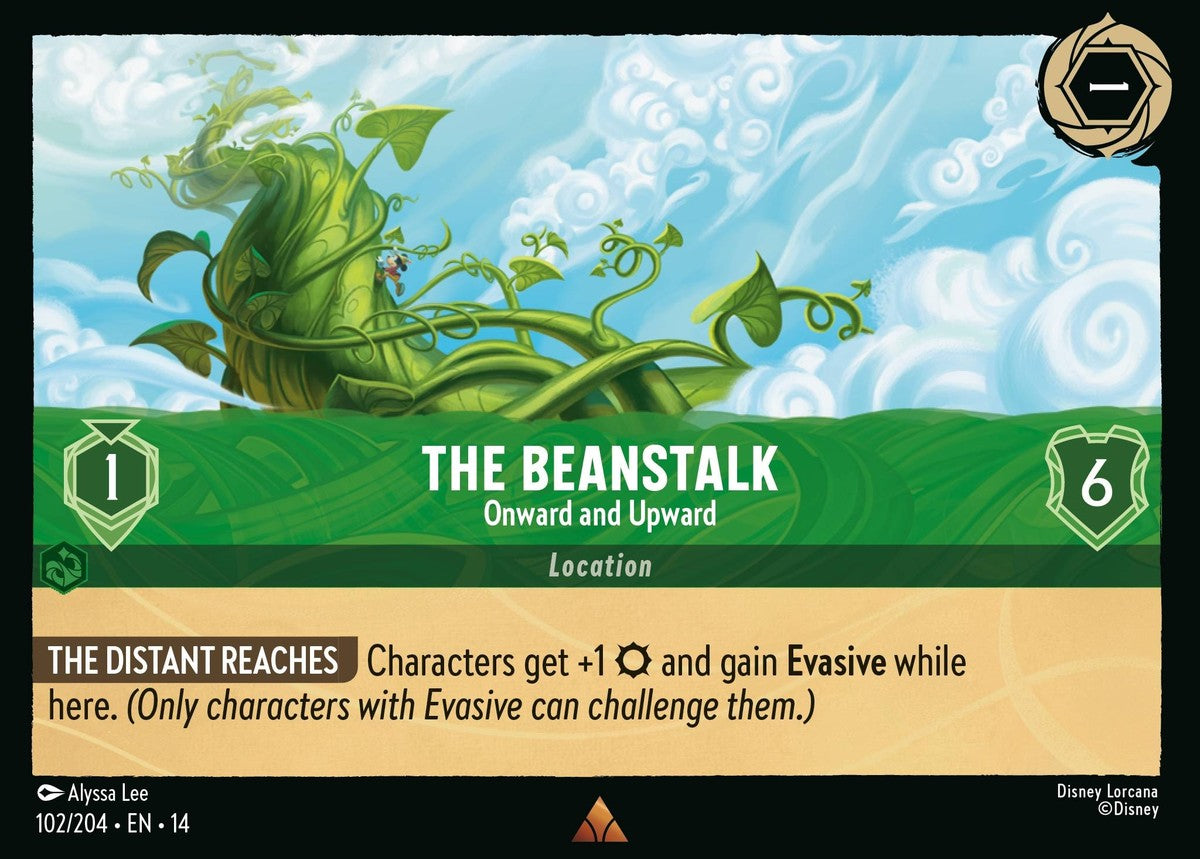 102/204-EN-14: The Beanstalk – Onward and Upward