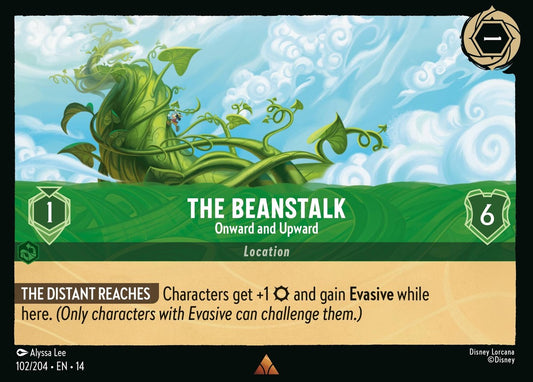 102/204-EN-14: The Beanstalk – Onward and Upward