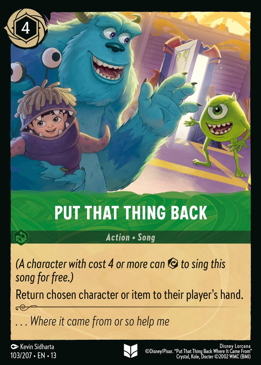 103/207-EN-13: Put That Thing Back