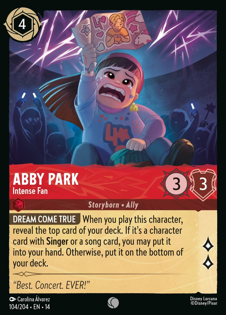 104/204-EN-14: Abby Park – Intense Fan