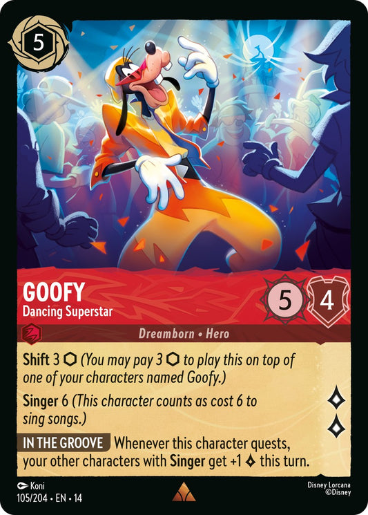 105/204-EN-14: Goofy – Dancing Superstar