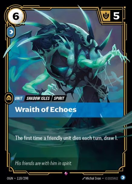 OGN-118/298 - Wraith of Echoes（繁中）
