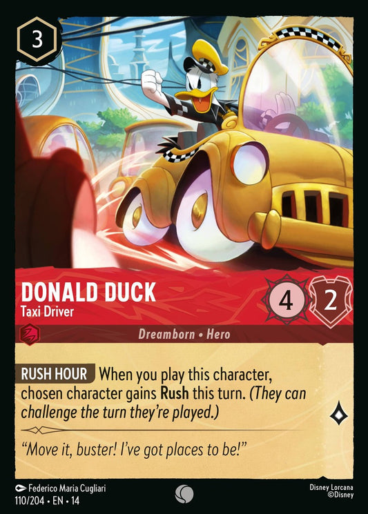 110/204-EN-14: Donald Duck – Taxi Driver