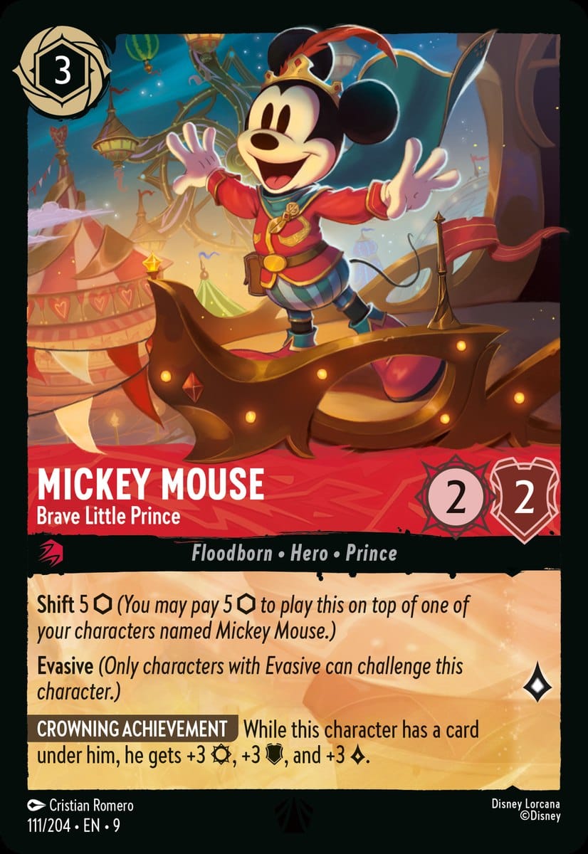111/204-EN-9: Mickey Mouse – Brave Little Prince
