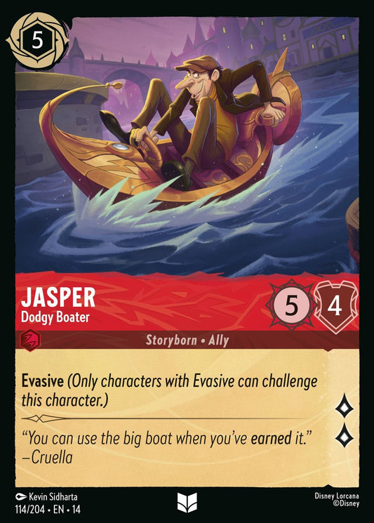 114/204-EN-14: Jasper – Dodgy Boater