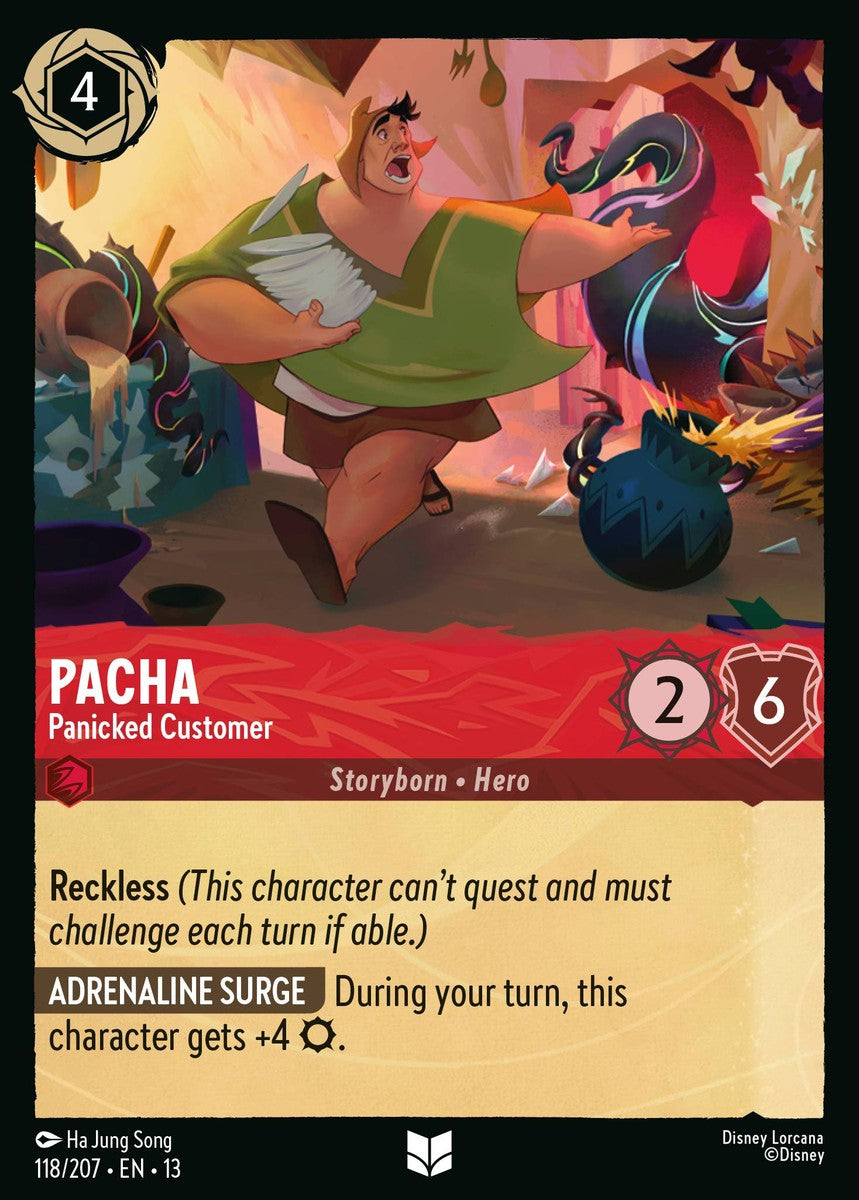 118/207-EN-13: Pacha – Panicked Customer