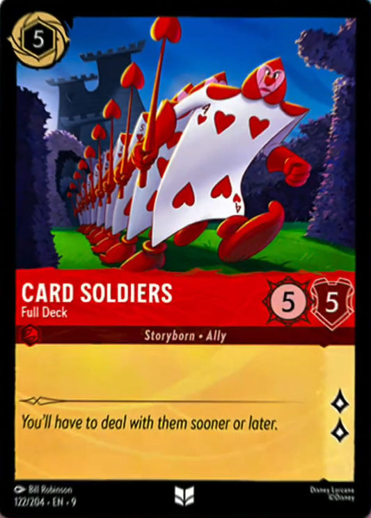 122/204-EN-9: Card Soldiers – Full Deck