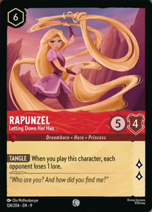 124/204-EN-9: Rapunzel – Letting Down Her Hair