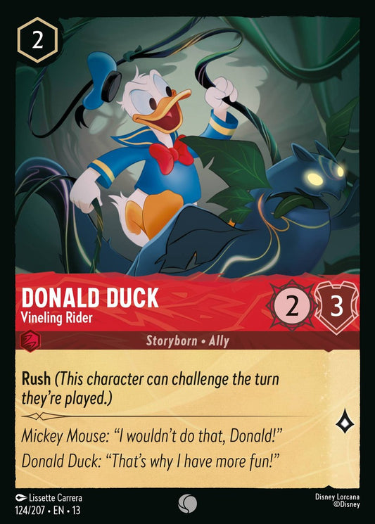 124/207-EN-13: Donald Duck – Vineling Rider