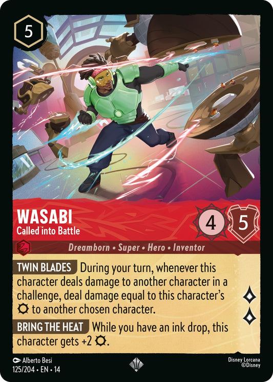 125/204-EN-14: Wasabi – Called into Battle