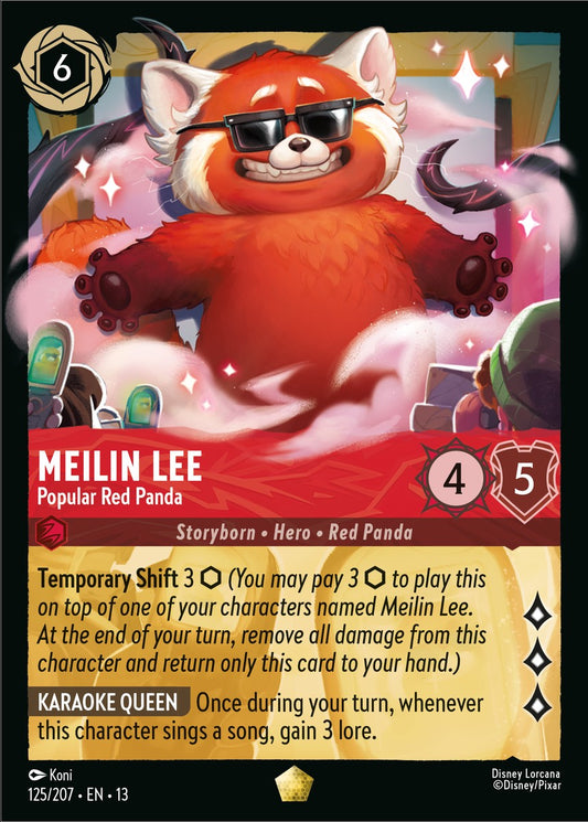 125/207-EN-13: Meilin Lee – Popular Red Panda