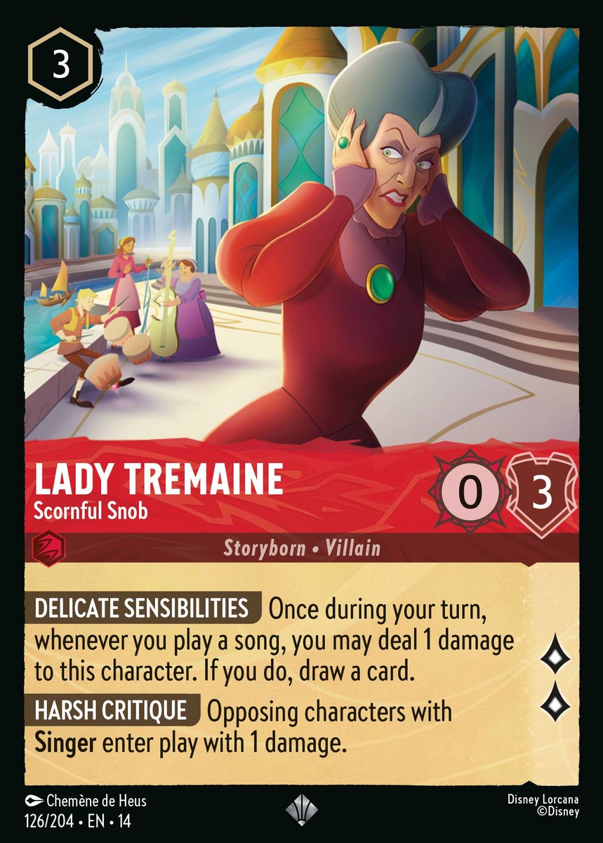 126/204-EN-14: Lady Tremaine – Scornful Snob