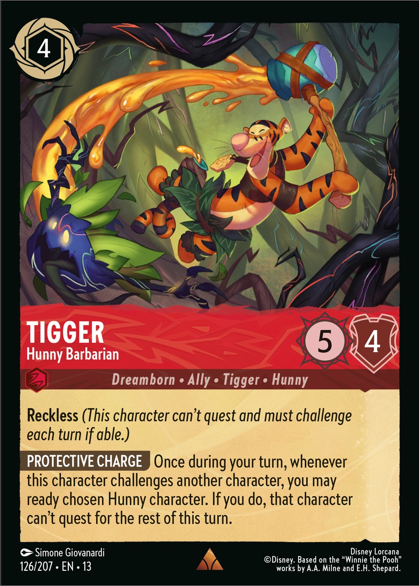 126/207-EN-13: Tigger – Hunny Barbarian