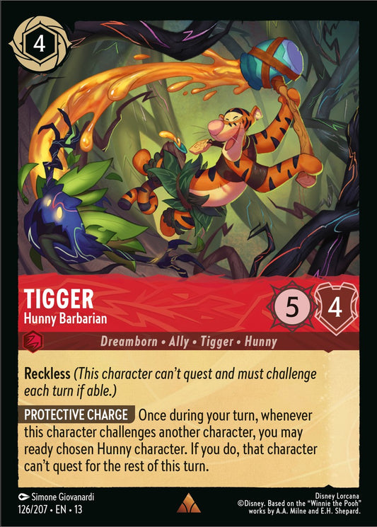 126/207-EN-13: Tigger – Hunny Barbarian