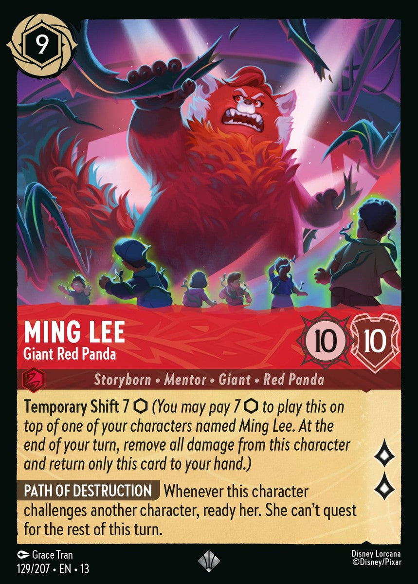 129/207-EN-13: Ming Lee – Giant Red Panda