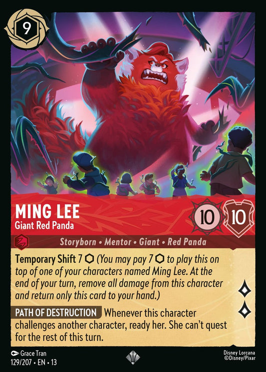 129/207-EN-13: Ming Lee – Giant Red Panda