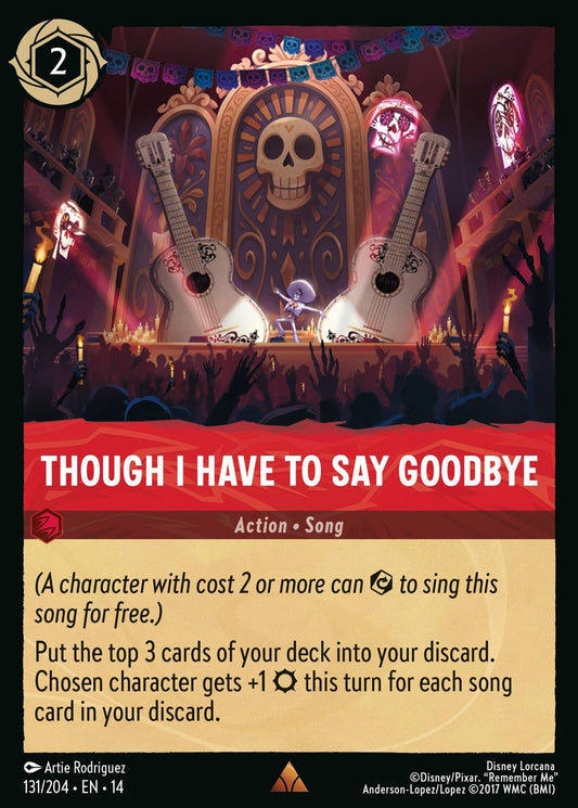 131/204-EN-14: Though I Have to Say Goodbye