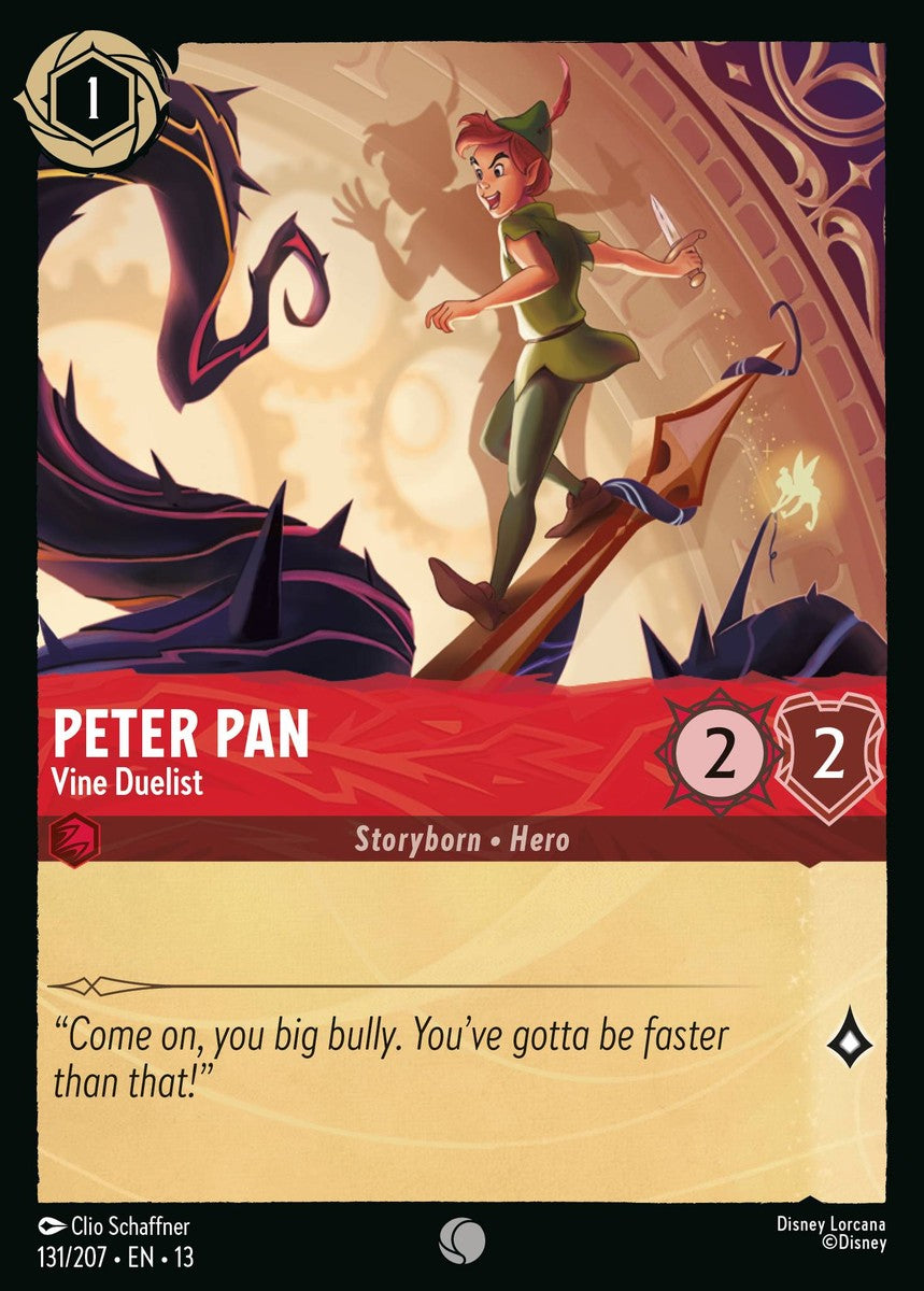 131/207-EN-13: Peter Pan – Vine Duelist