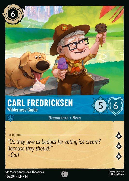 137/204-EN-14: Carl Fredricksen – Wilderness Guide