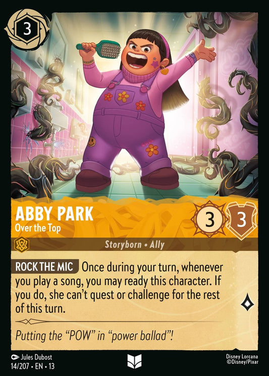 014/207-EN-13: Abby Park – Over the Top