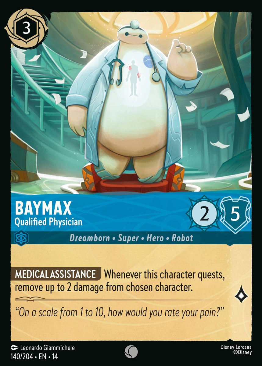 140/204-EN-14: Baymax – Qualified Physician