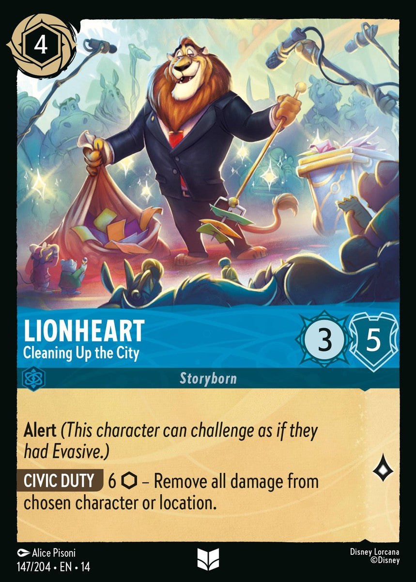147/204-EN-14: Lionheart – Cleaning Up the City