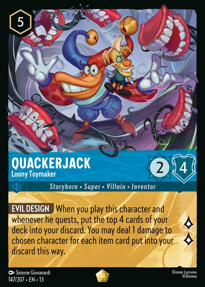 147/207-EN-13: Quackerjack – Loony Toymaker