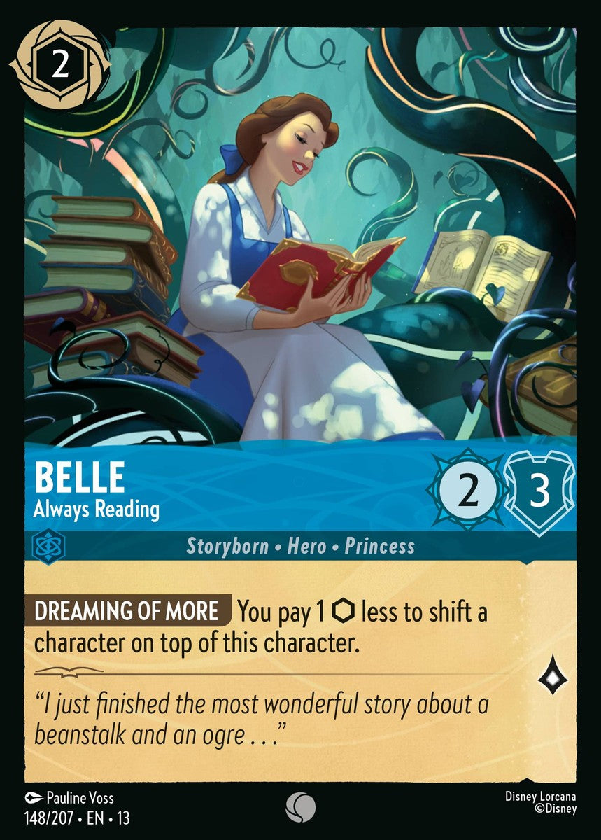 148/207-EN-13: Belle – Always Reading